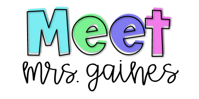 Meet Mrs. Gaines
